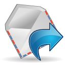 Actions mail forward Icon