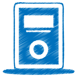 Blue Mp3 Player Vector Icons Free Download In Svg Png Format