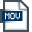 File Video MOV Icon