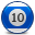Billard Ball 10 Icon