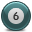 Billard Ball 6 Icon