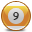 Billard Ball 9 Icon