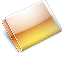 Folder Alternative tangerine Icon