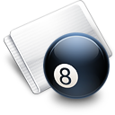 Folder Games 8 Ball Icon