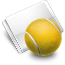 Folder Games Tennis Icon