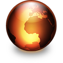 Sphere magma Icon
