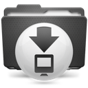 Folder Downloads P Icon