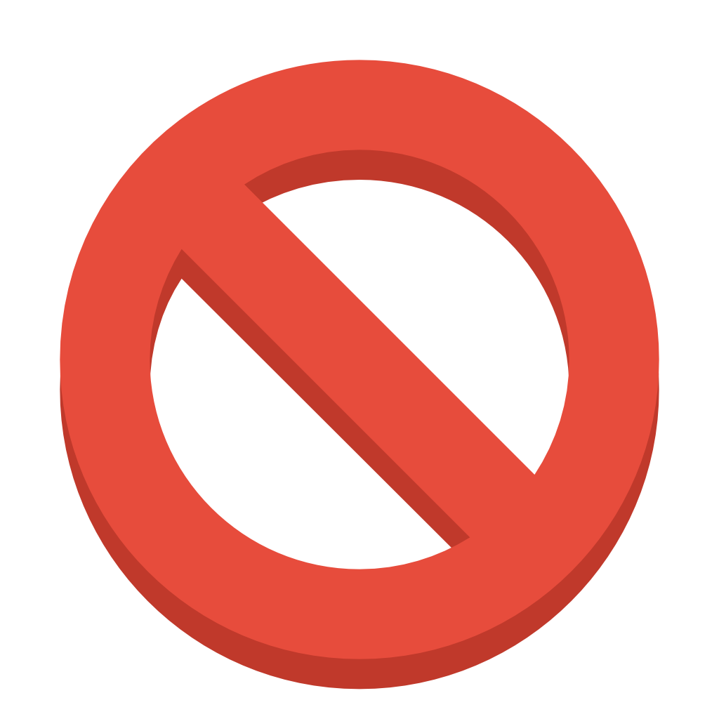 sign ban Icon