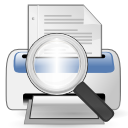 Actions document print preview Icon