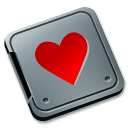 Folder burned love Icon