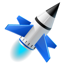 rocket launch run Icon