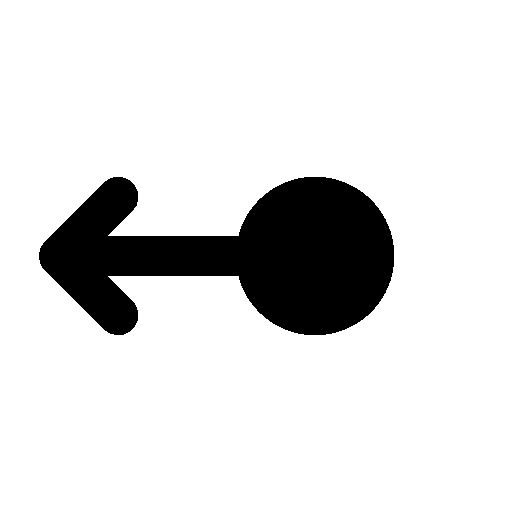User Interface Swipe Left Icon