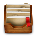 wood folder Icon