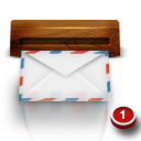 wood mail Icon