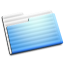 Experimental Aqua Folder Icon