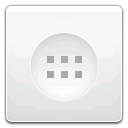 app drawer white Icon