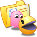 Folder Yellow Games Icon