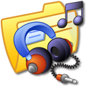 Folder Yellow Music 2 Icon