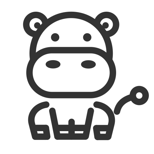 Little hippo Icon