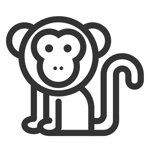 Little monkey Icon