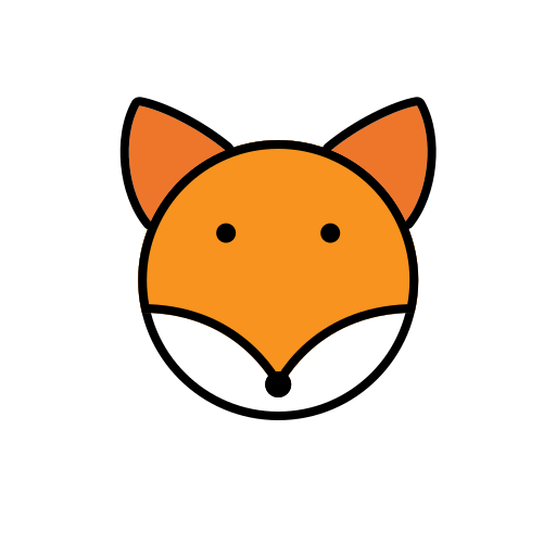 Animal icon - color - Fox Icon