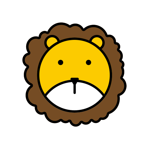 Animal icon - color - Lion Icon
