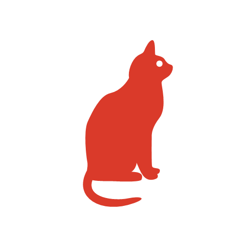 cat icons, red psd and aesthetic - image #7692183 on