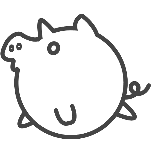 Animal Pig Icon