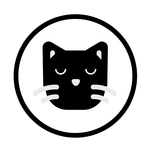 Black cat Icon