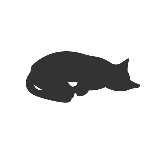 Cat sleep Icon