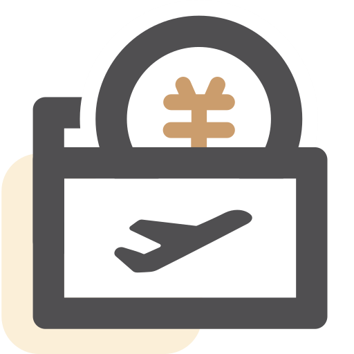 icon_ Service_ Air travel loan Icon