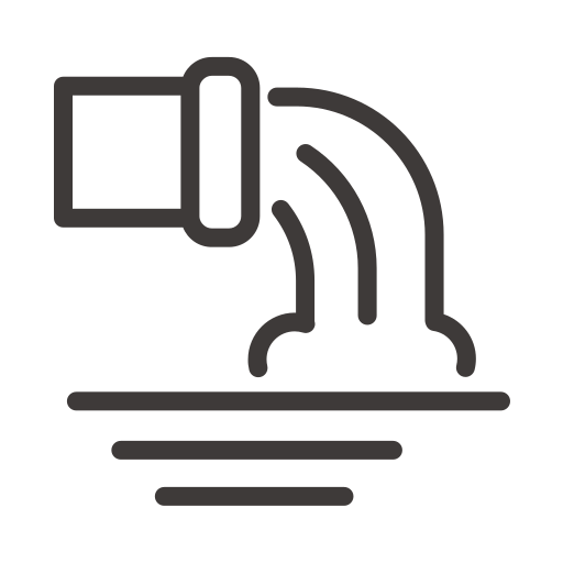 Environmental protection platform - pollutant discharge permit Icon
