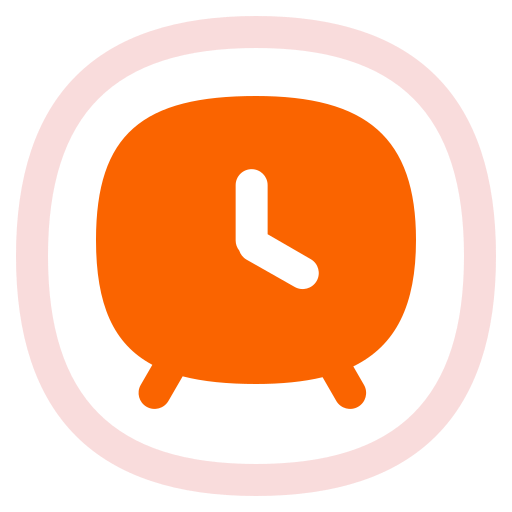 Cartoon-Clock Icon