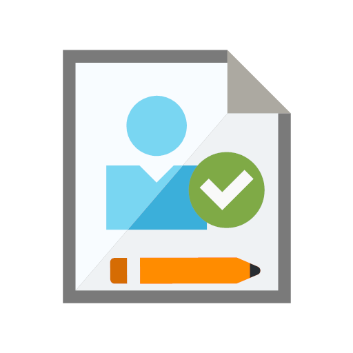 Revision and approval Icon