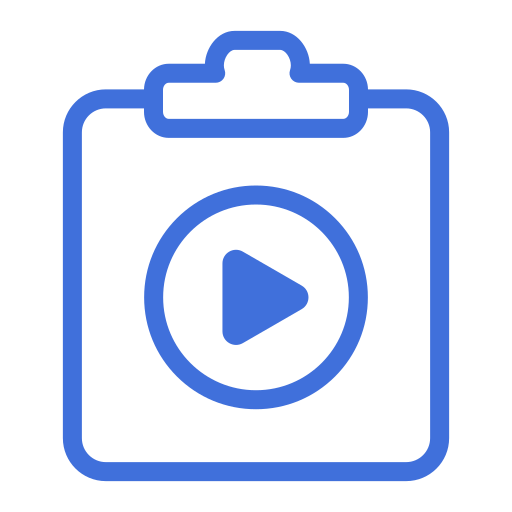 Courses, video courses Icon