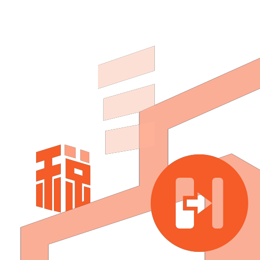 The original tax bureau moved out for filing Icon
