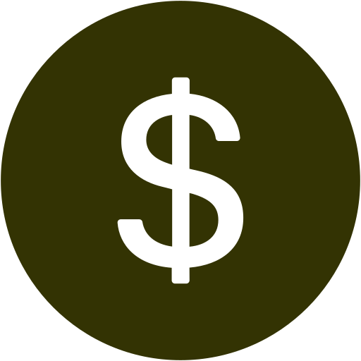 Dollar-circle-fill Icon