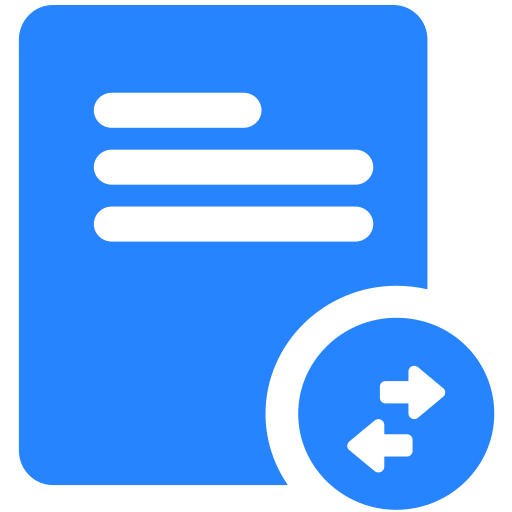 Import and export details Icon