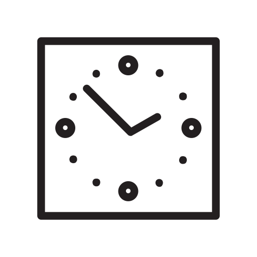 Square time_3px Icon