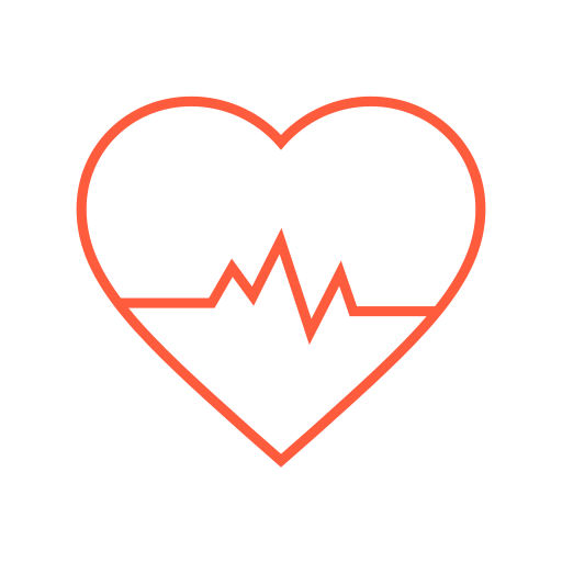 Heart rate control Icon