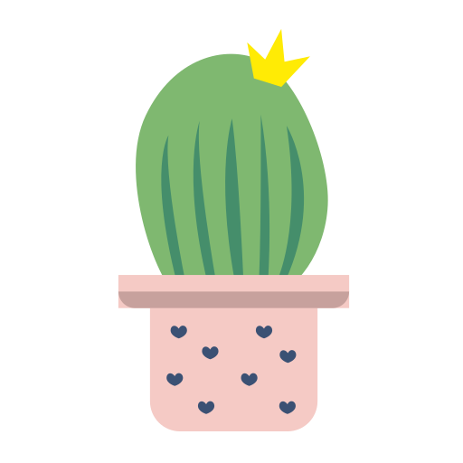 Potted cactus Icon