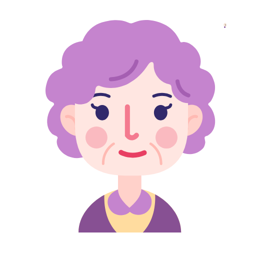 Facial granny Icon