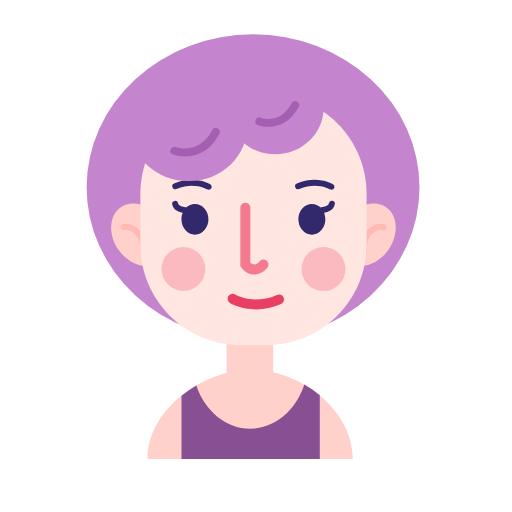 Facial red short hair Icon