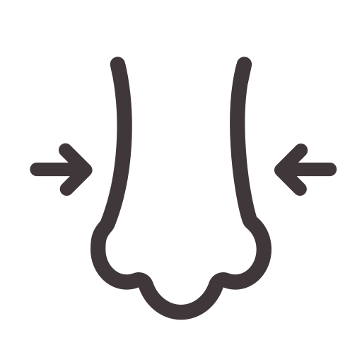 Thin nose Icon