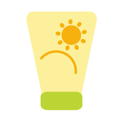 sunscreen cream Icon