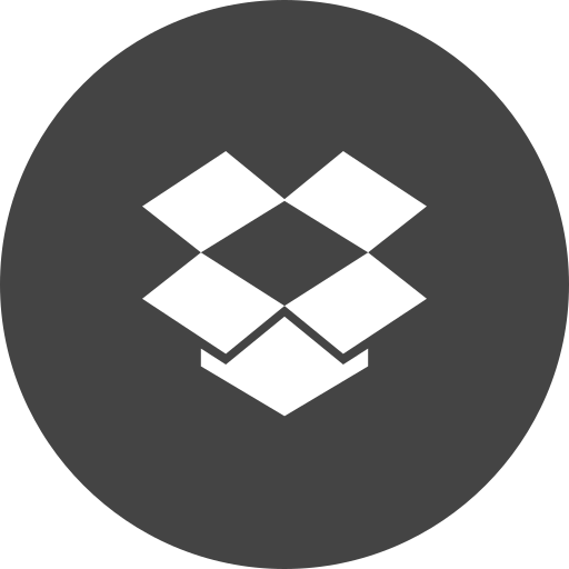 social-1_round-dropbox Icon