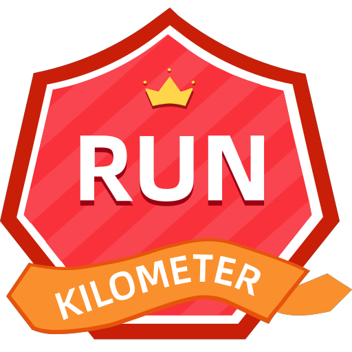Cumulative mileage achievement Icon Icon