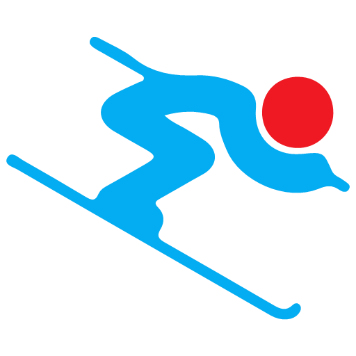 Winter Olympics - Alpine skiing Icon