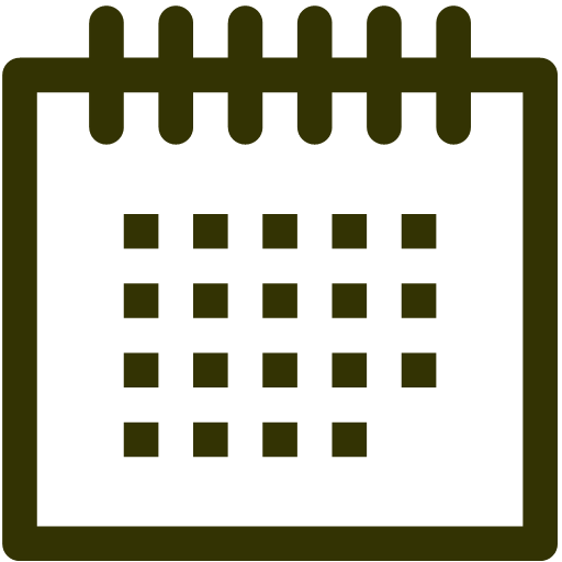 Calendar, date, table calendar Icon
