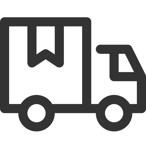Express delivery, automobile, distribution, logistics Icon